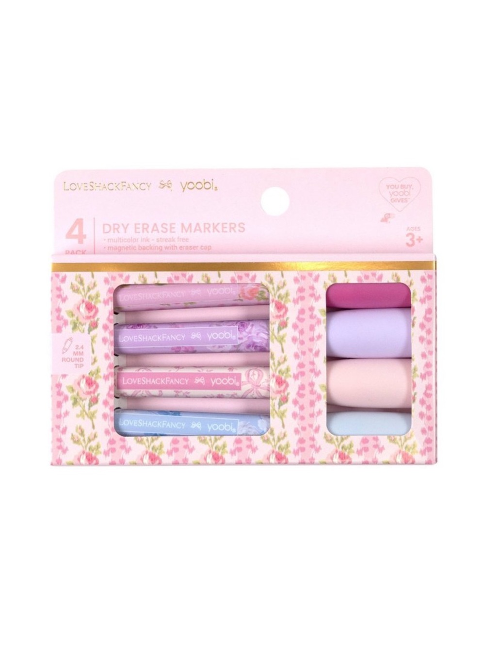 LoveShackFancy x Target Yoobi Dry Erase Markers
